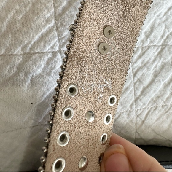 Womens Leather Belt Black White Zebra Print Bling Rhinestone cowgirl - Picture 7 of 7